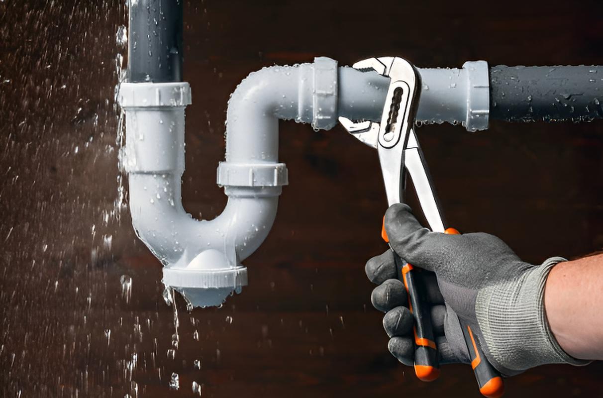 Licensed plumber repairing pipe in Newtown NSW