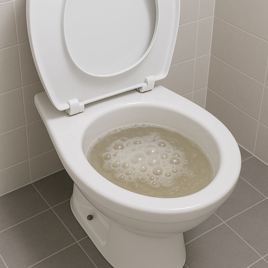 Toilet gurgling caused by blocked vent pipe in Redfern home