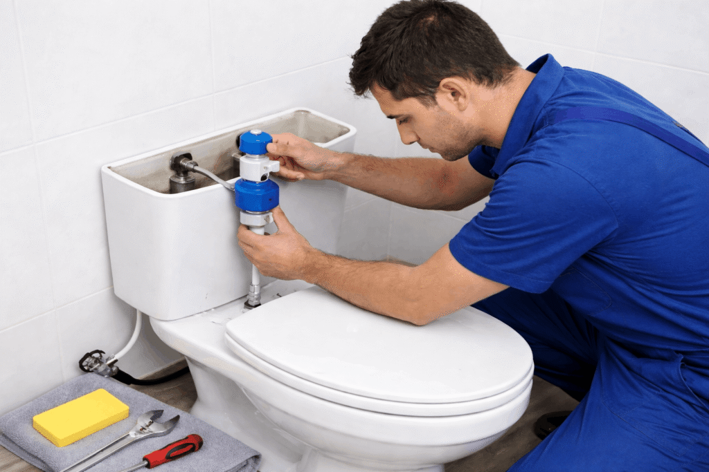 How to repair a leaking toilet in an Australian home