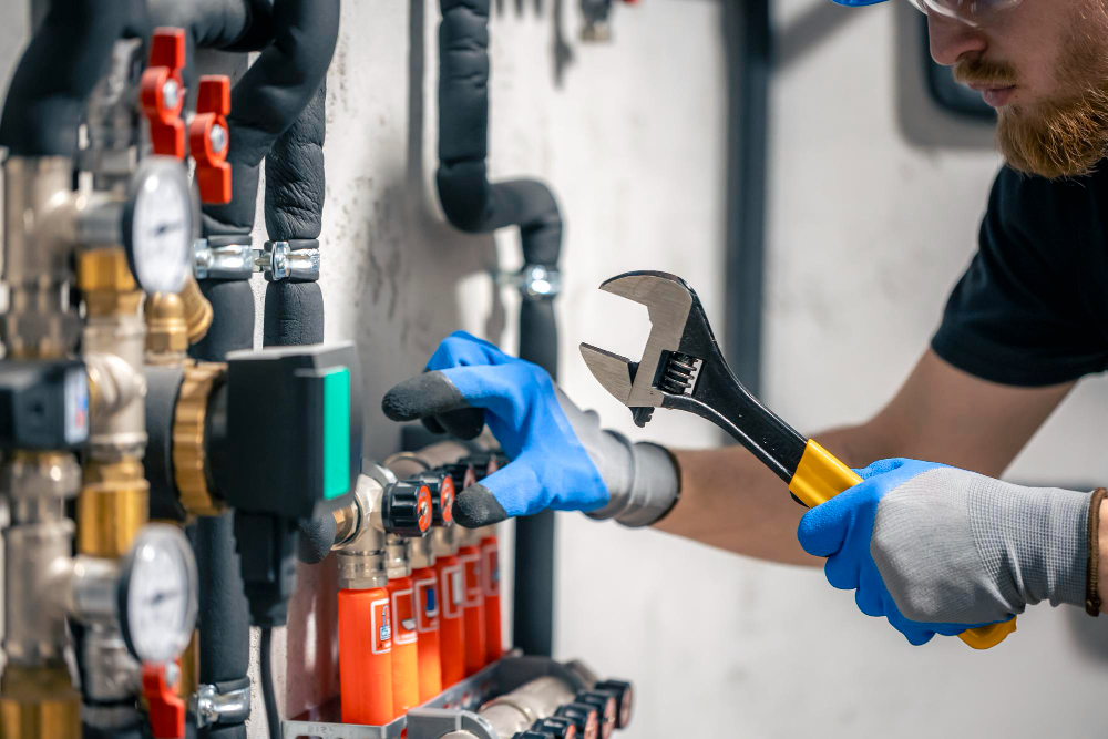 Gas fitter servicing residential home in Sydney suburbs