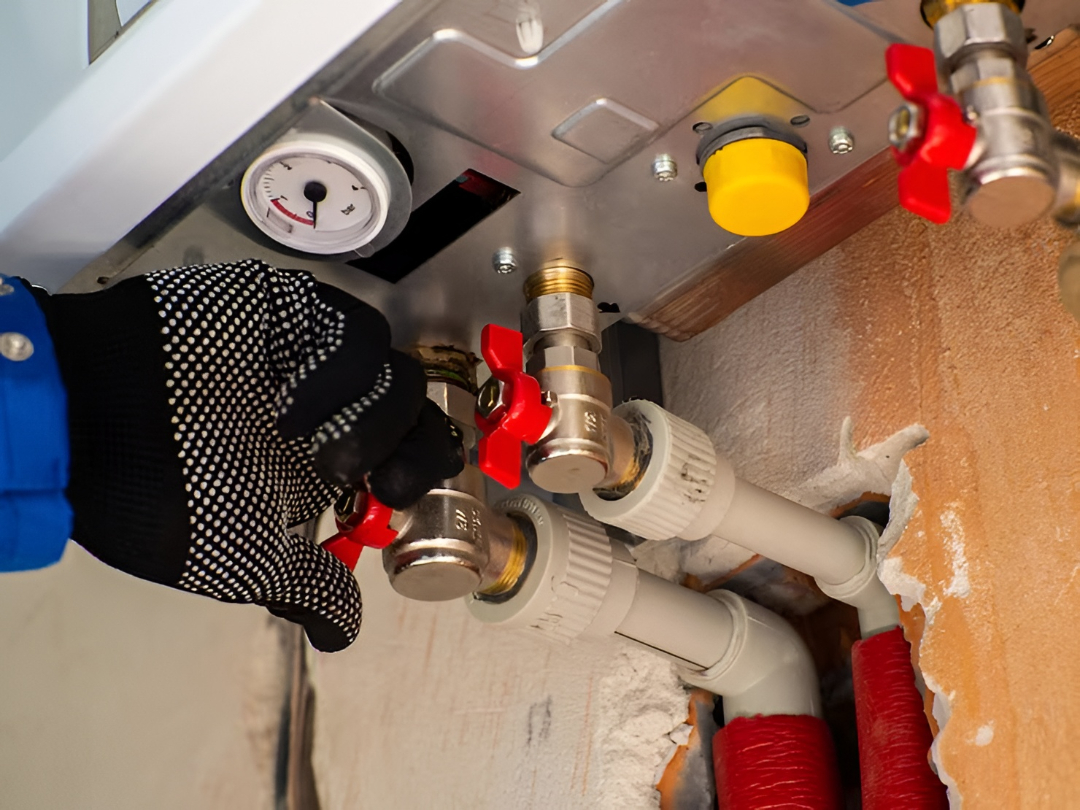 Residential gas fitting services for home appliances