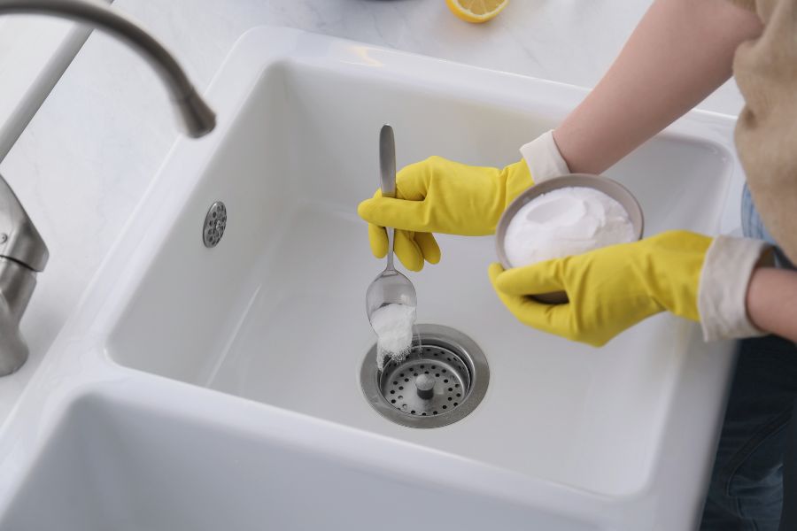 Underground sewer pipe blocked by wet wipes demonstrating common plumbing myths
