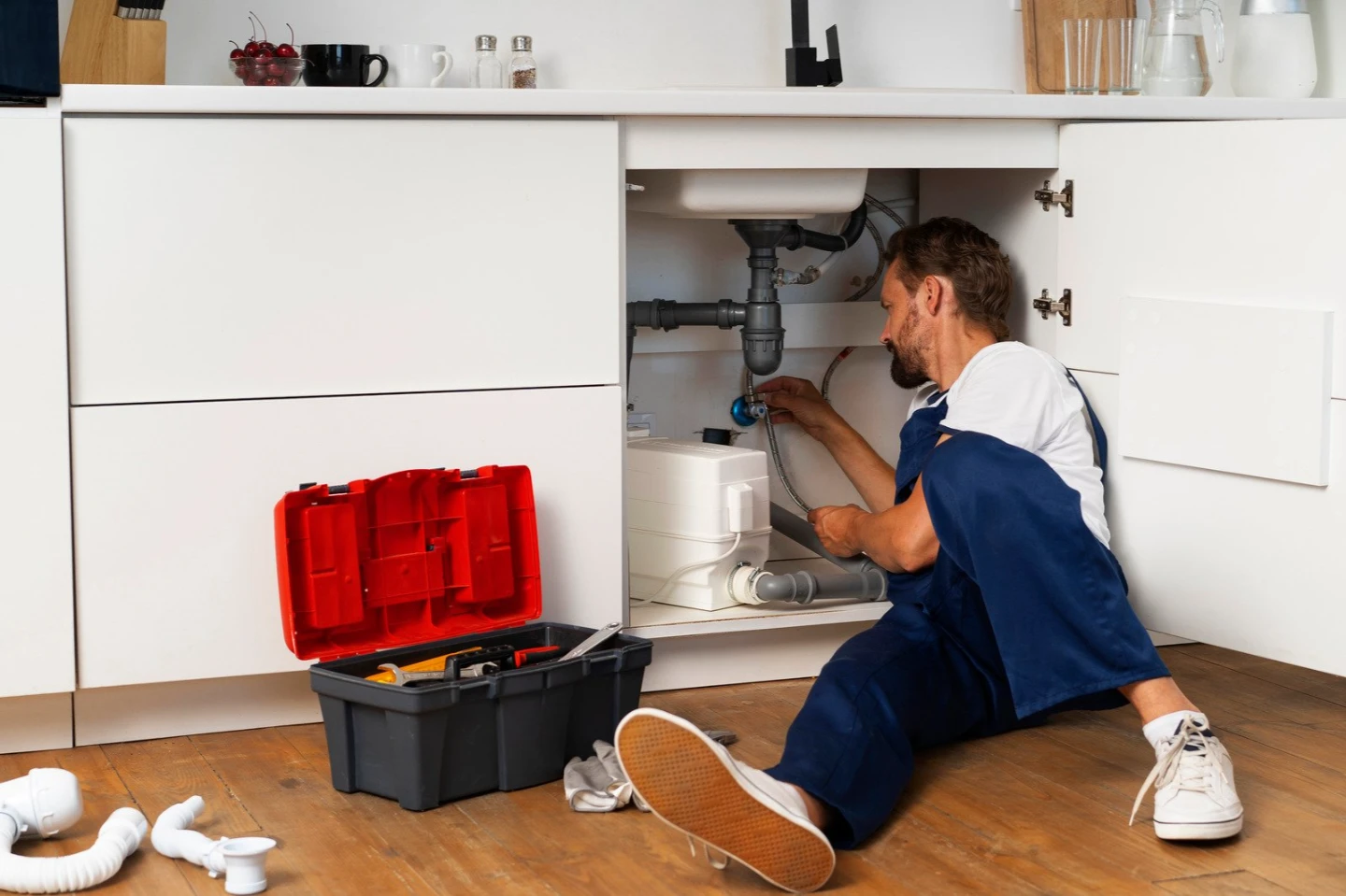 Replacement of ageing plumbing pipes in a Vaucluse home