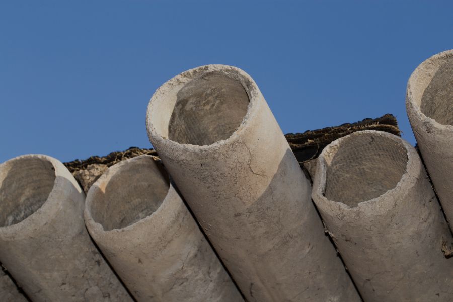 Asbestos cement pipes commonly found in older Sydney plumbing systems